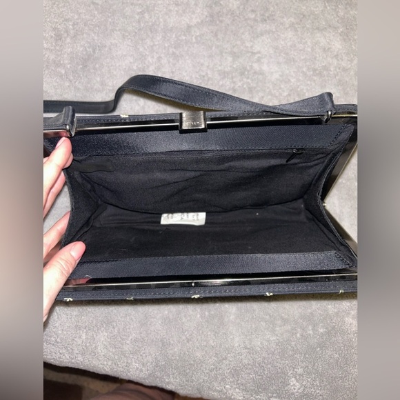 Vintage Esprit clasp embroidered shoulder handbag - Picture 6 of 6